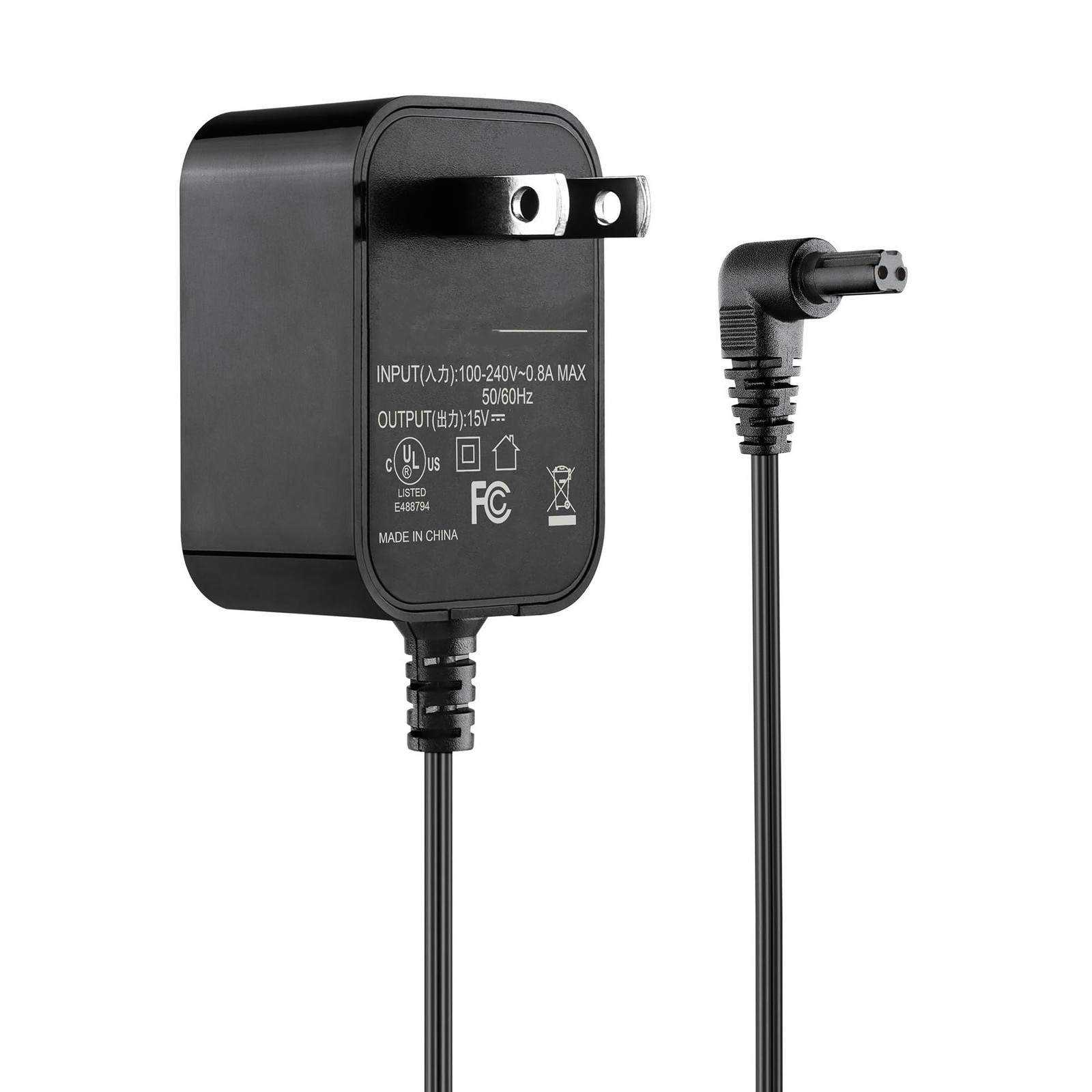 AC Adapter Charger for Black and Decker Floor Sweeper HFS413J33 HFS115J10 Power