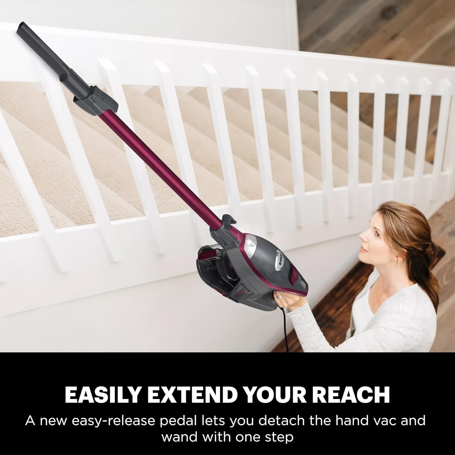 Shark HV371 Rocket Pro DLX Corded Stick Vacuum (Certified Refurbished)