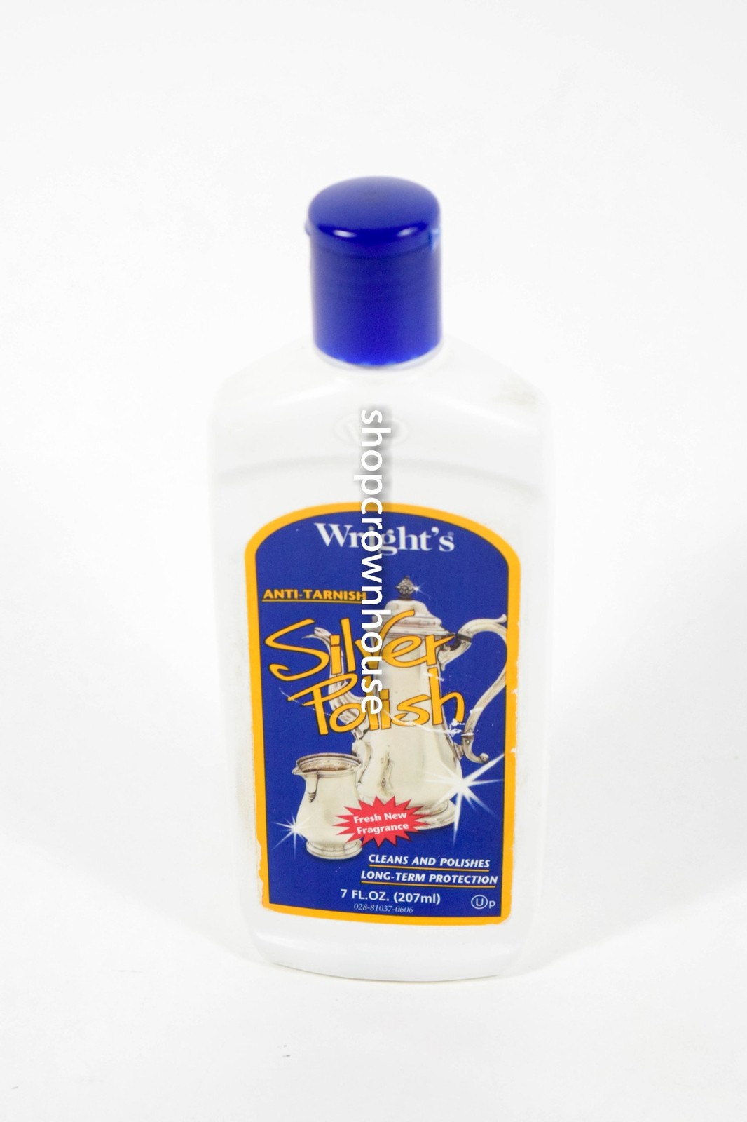 1 Wright’s Silver Polish Anti-Tarnish 7oz Cleans Polishes Long Term Protection