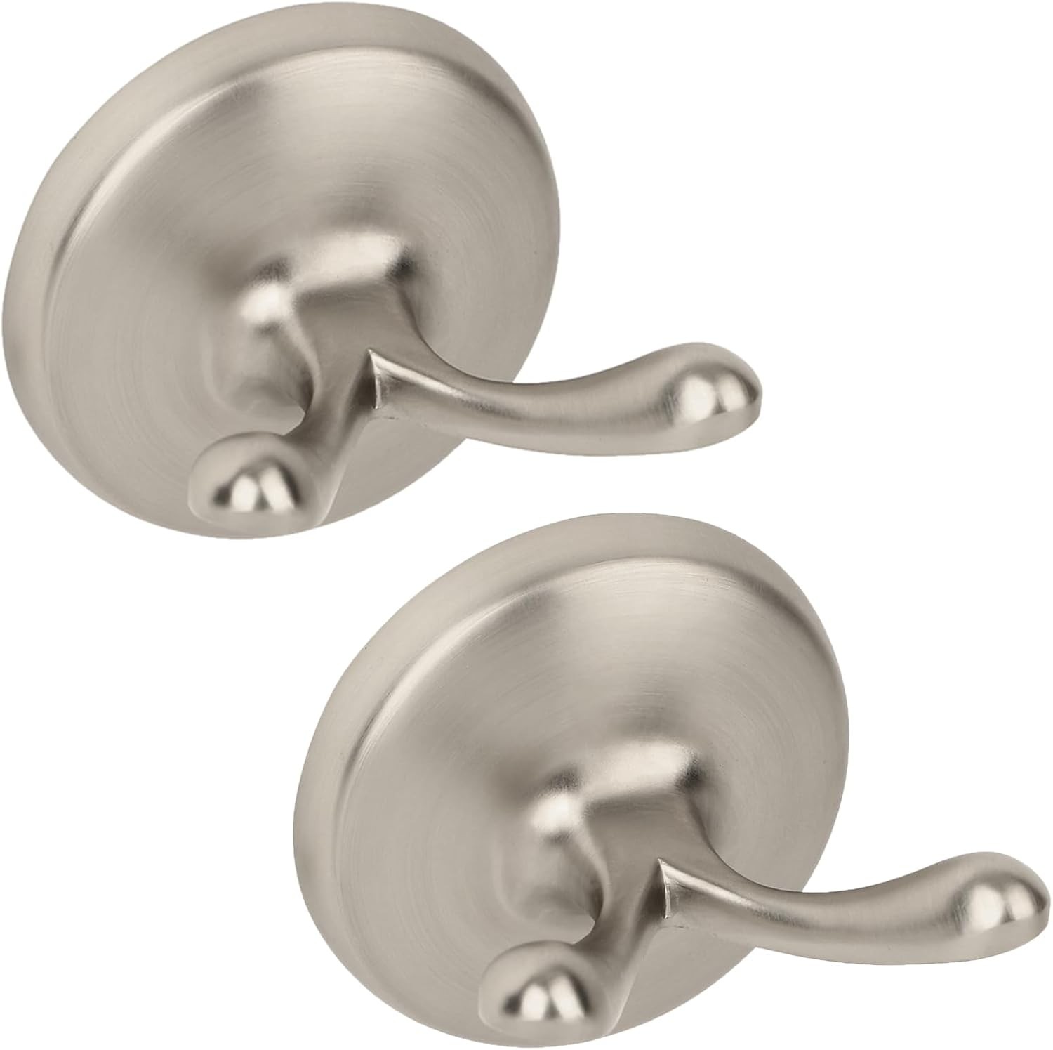 2 Pack Oil Rubbed Bronze Double Towel Robe Hook Wall Mount Bathroom