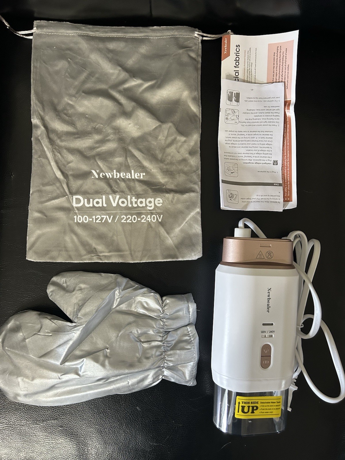 New Bealer – Dual Voltage Garment Steamer 120V/220V, For Clothing And Fabric