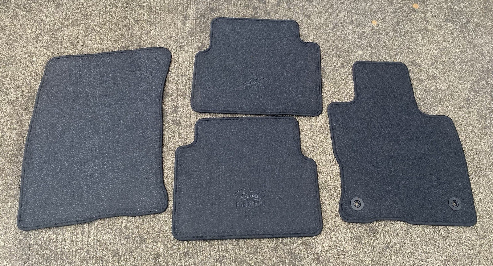 2022-2025 Ford Bronco Sport OEM Floor Mat Four Piece Set M1PB S130D00 AC3JA6