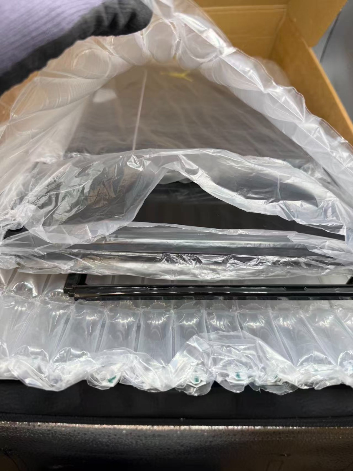 US SELLER -NIKE Black Plastic Shoe Box One Piece exclusively in Asia