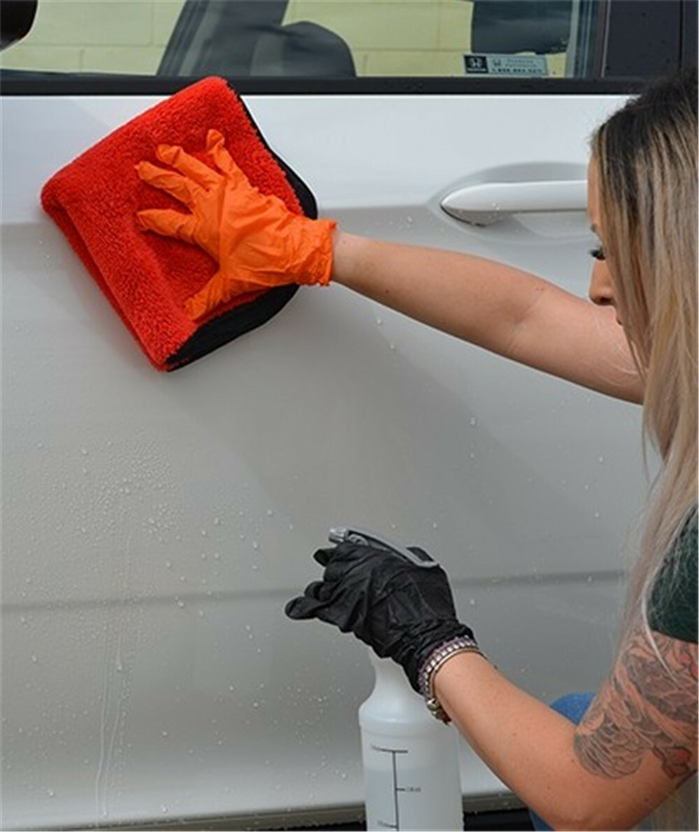 1200GSM Ultra Plush Microfiber Cleaning Towels Professional Wash Drying 120 Pcs