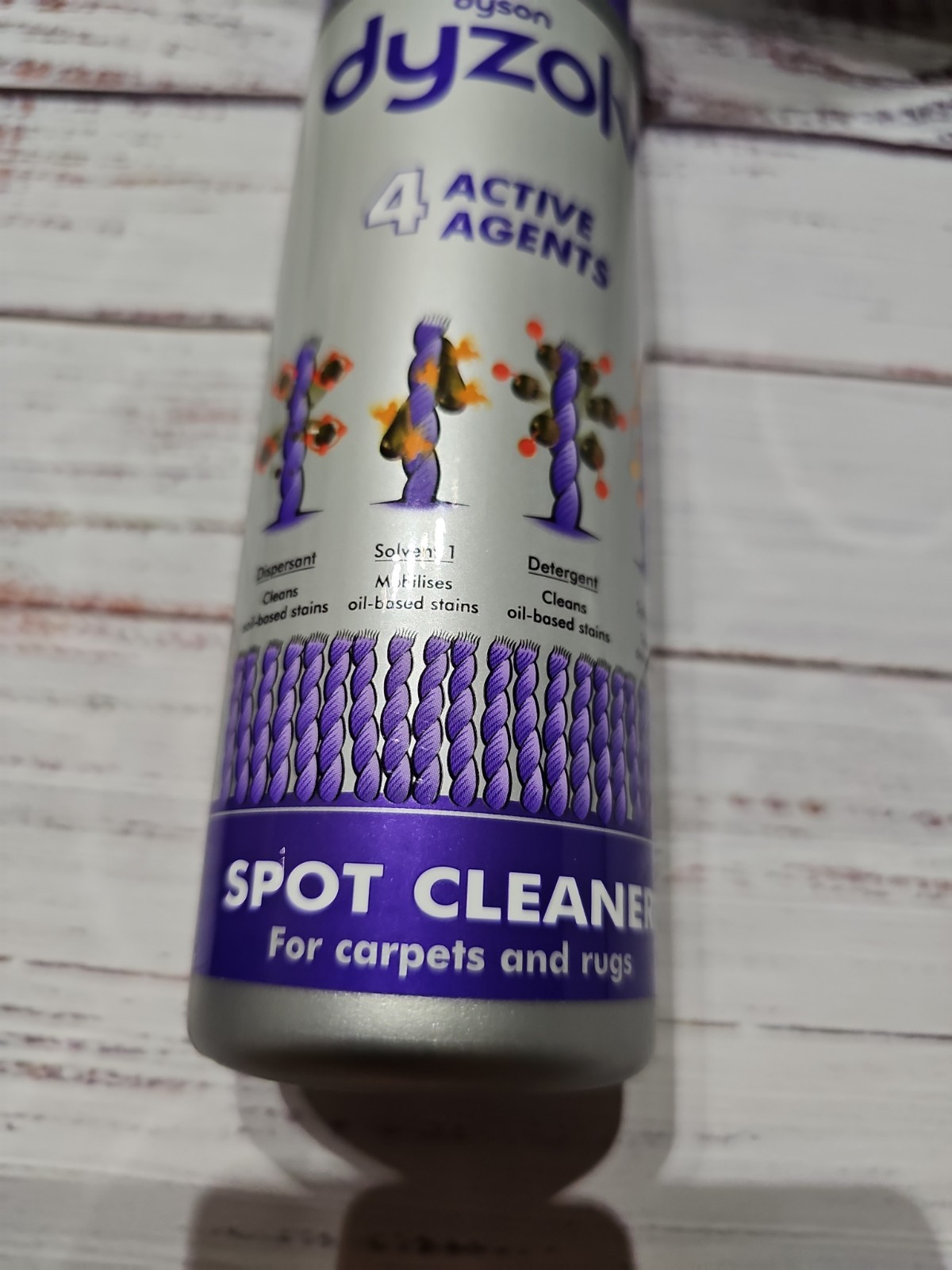 Dyson Dyzolv Spot Cleaner with 4 Active Agents for Carpets & Rugs 8.5 oz – New