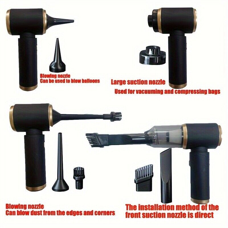95000PA Cordless Hand Held Vacuum Cleaner Mini Portable Car Auto Home Wireless