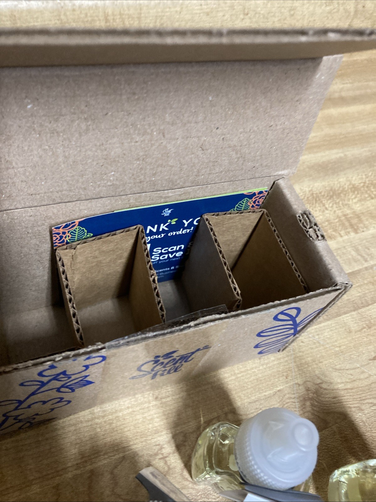 4 Pack Scent Fill Fresh Linen Scented Oil Refills .68oz Each New