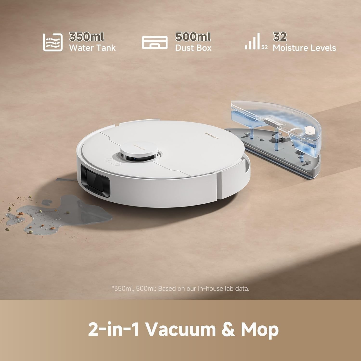 D20 Plus Robot Vacuum & Mop, 13,000Pa Suction, Auto-Empty, Smart Navigation