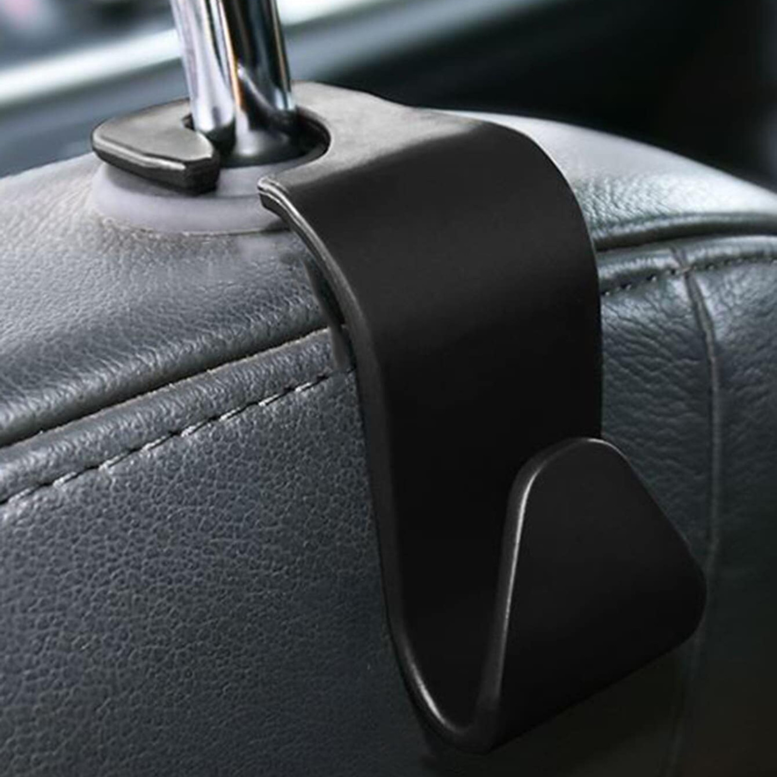 4PCS Car Seat Back Headrest Hooks Hanger Holder Hook for Bag Purse Shopping