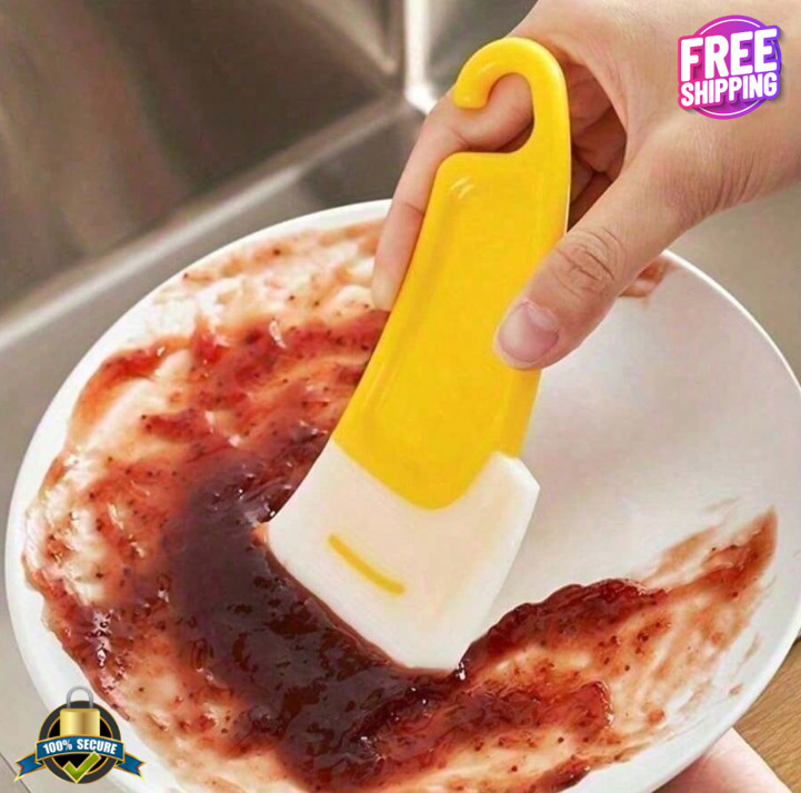 1 pc Durable Silicone Pot Brush, Soft & Scratch-Free Kitchen Cleaning Brush