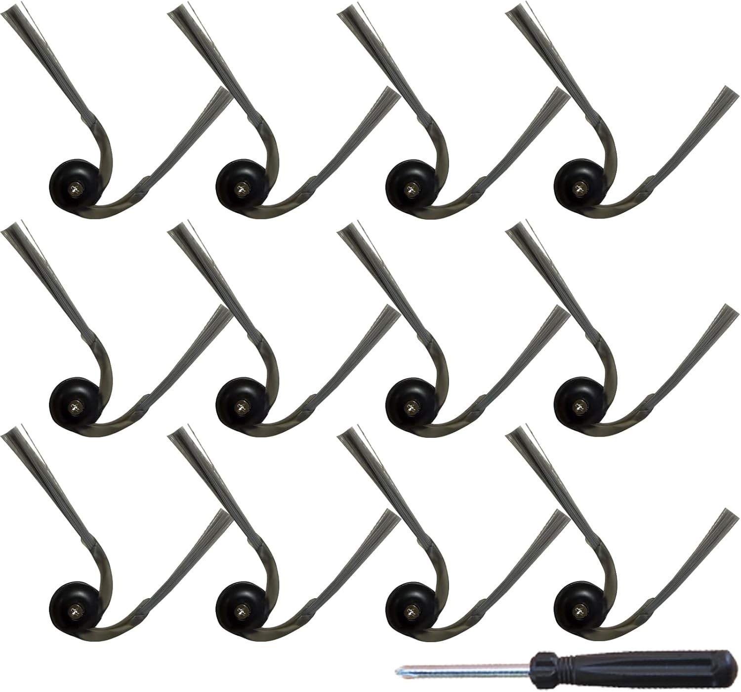 12 Pack Replacement Side Brush forRoborock QV 35A QV 35S Q10 S5 Q10 X5 Q7 M5