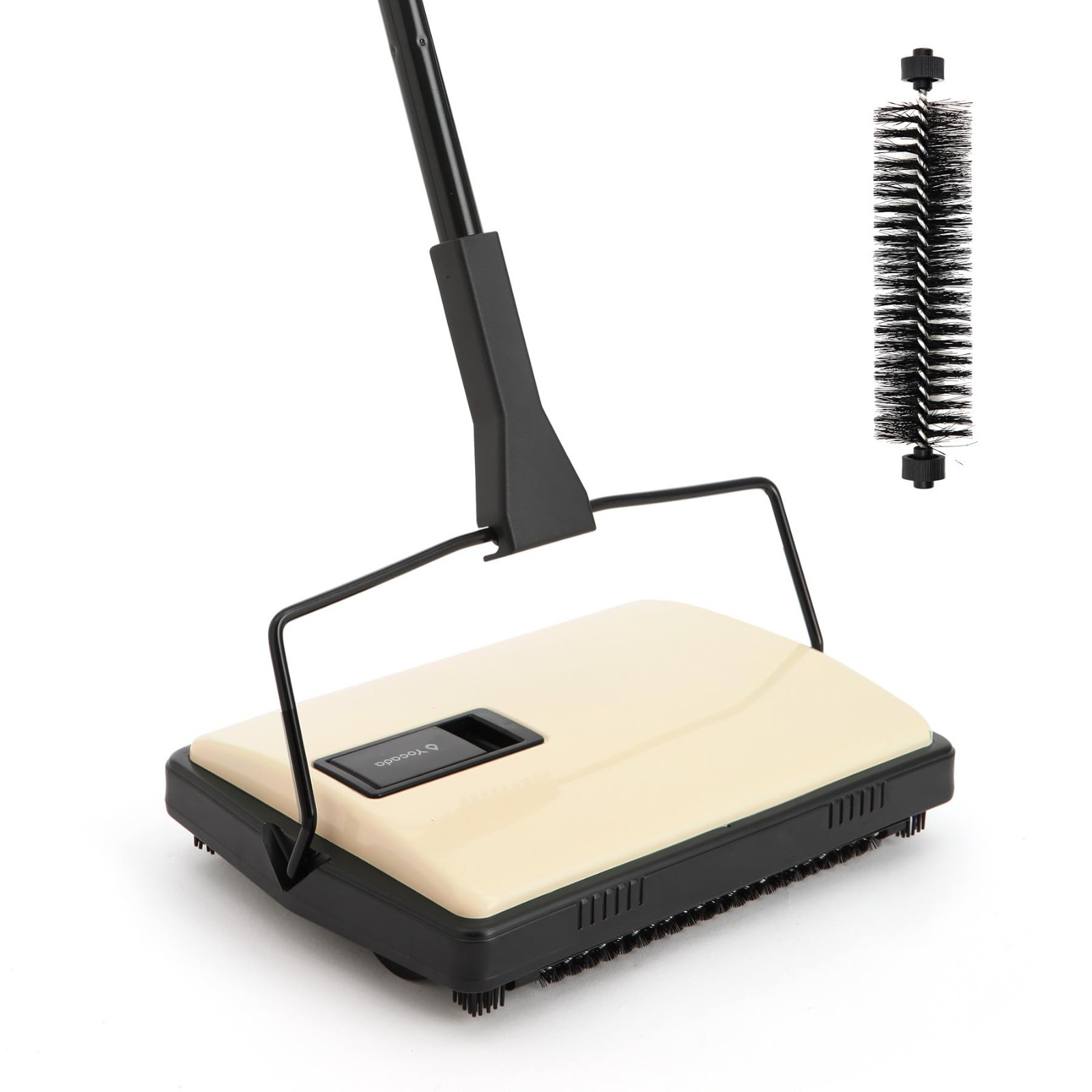 Lightweight Manual Carpet Sweeper – Non-Electric Hand Push Cleaner for Rugs, Pet