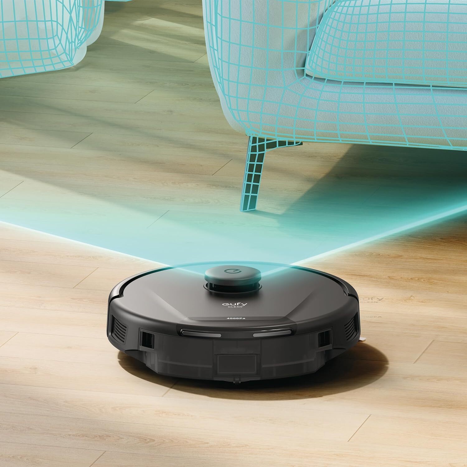 eufy RoboVac LR30 Hybrid+ Robot Vacuum Mop Cleaner Self Emptying 60 Days 3000Pa
