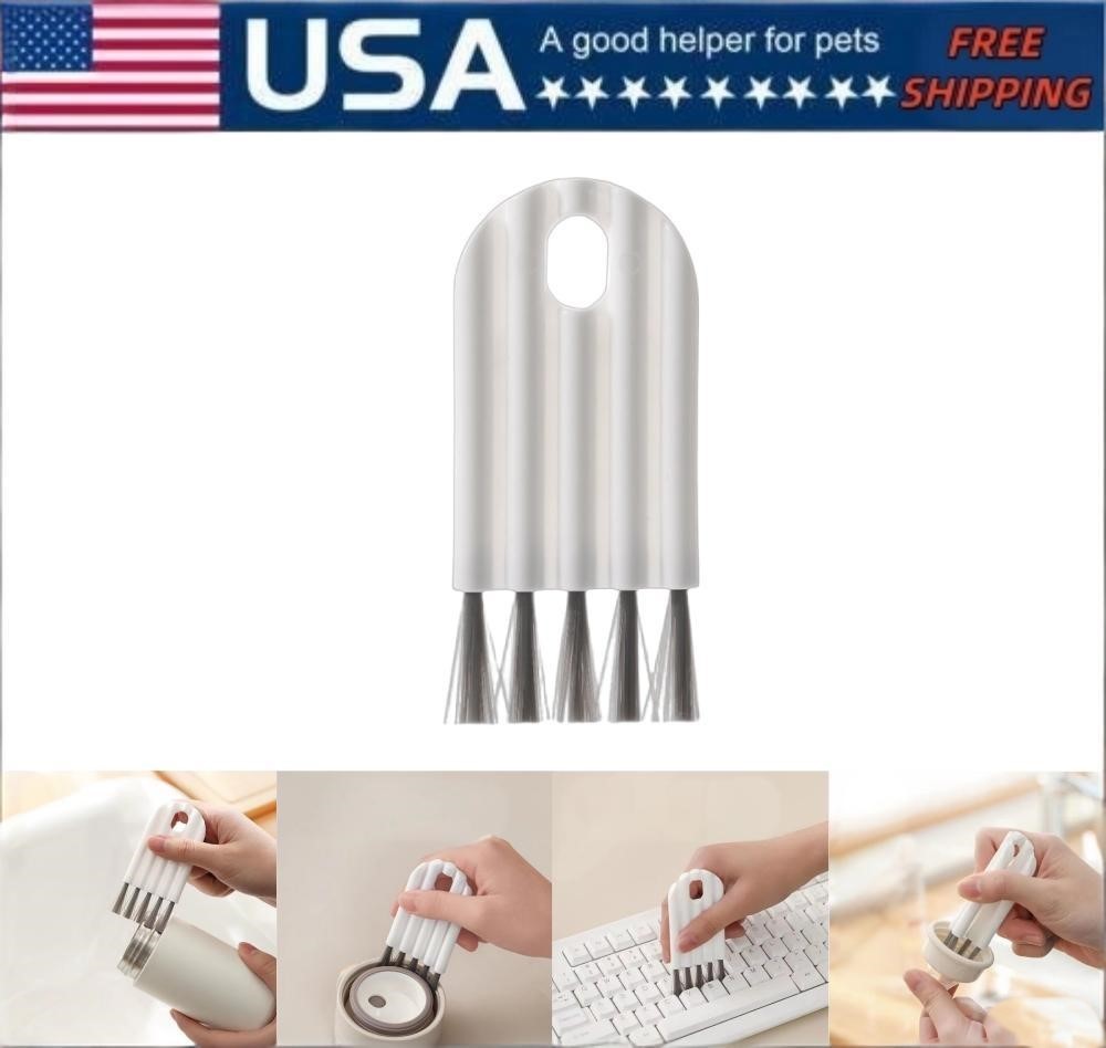 1Pc Small Gap Groove Brush Household Window Door Track Cleaning Tool