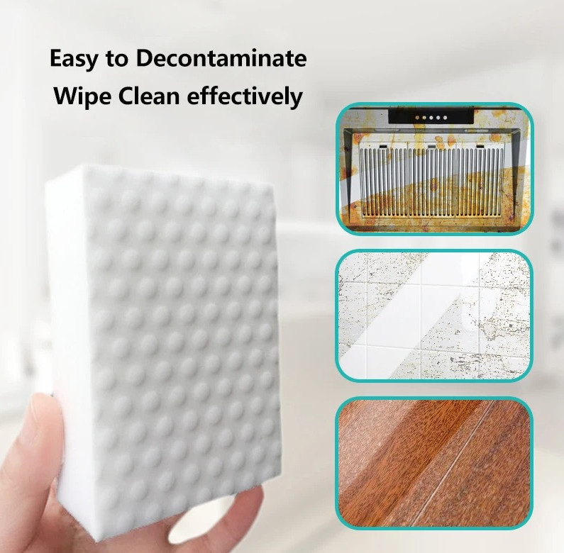 20pcs Compressed Melamine Magic Sponges Multi-Purpose Cleaning Tools – NEW