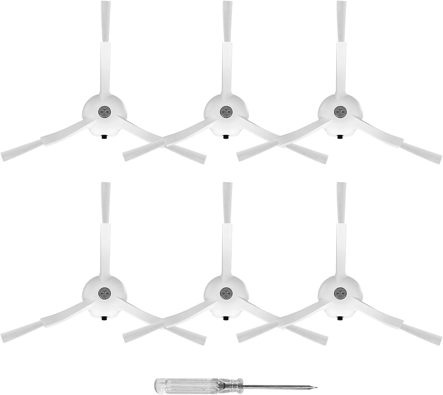 Side Brushes Replacement Compatible with Roborock Q Revo Qrevo S Qrevo Pro