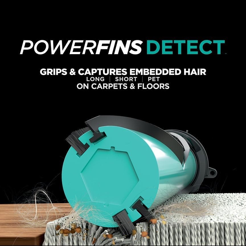 Shark Detect Lift-Away Upright Vacuum Pet-pro PowerFins Self-Cleaning Brushroll