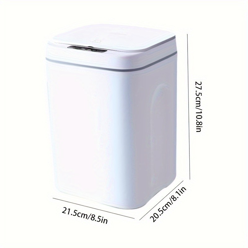 Touchless Bin Trash For Kitchen Bedroom 12L,Trash cans for household purposes