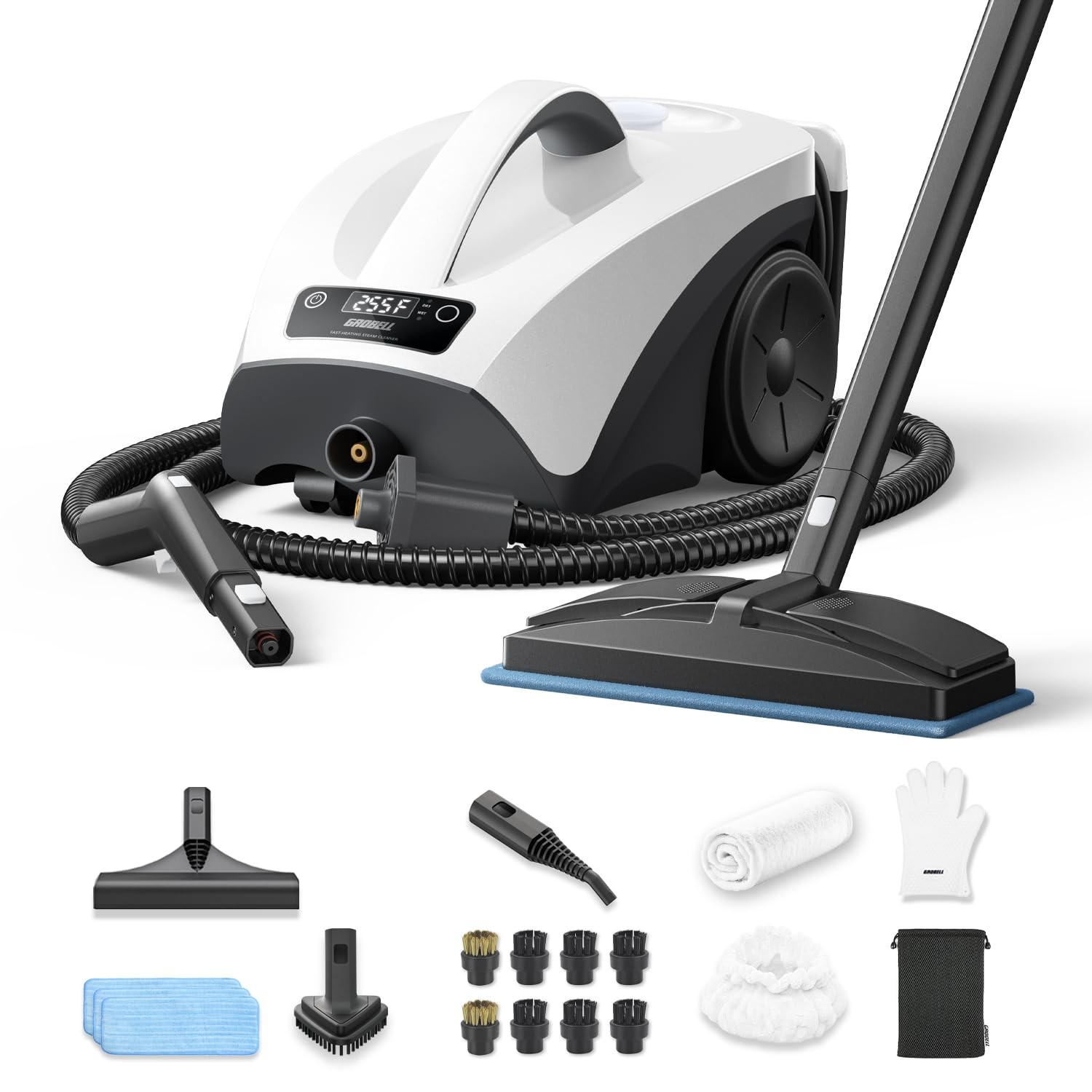 Refill Anytime Steam Cleaner 2.5L 40s Heat Up