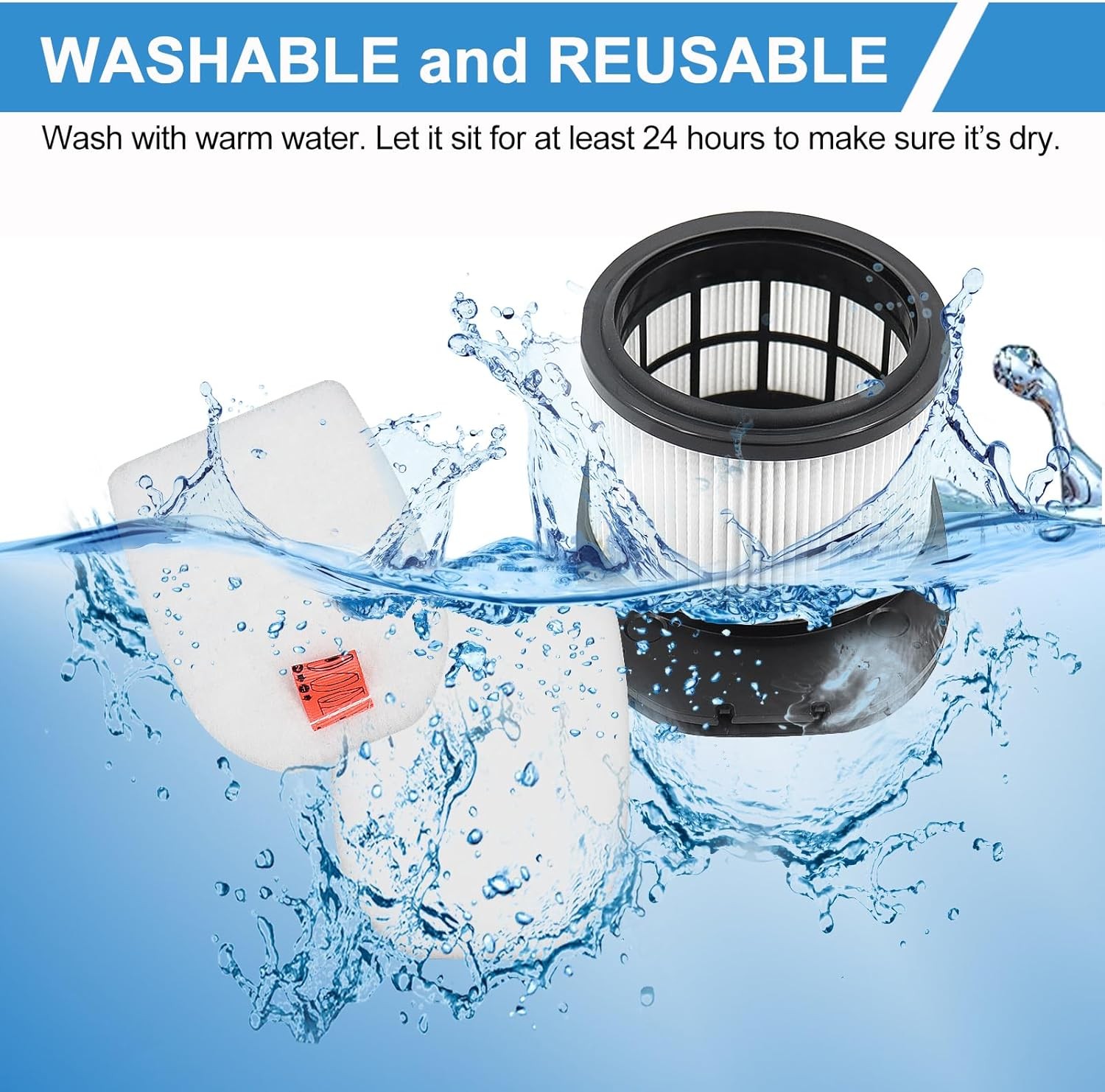 IZ862H Filter for Shark IZ862H Stratos Cordless Vacuum Fit for Shark IZ800