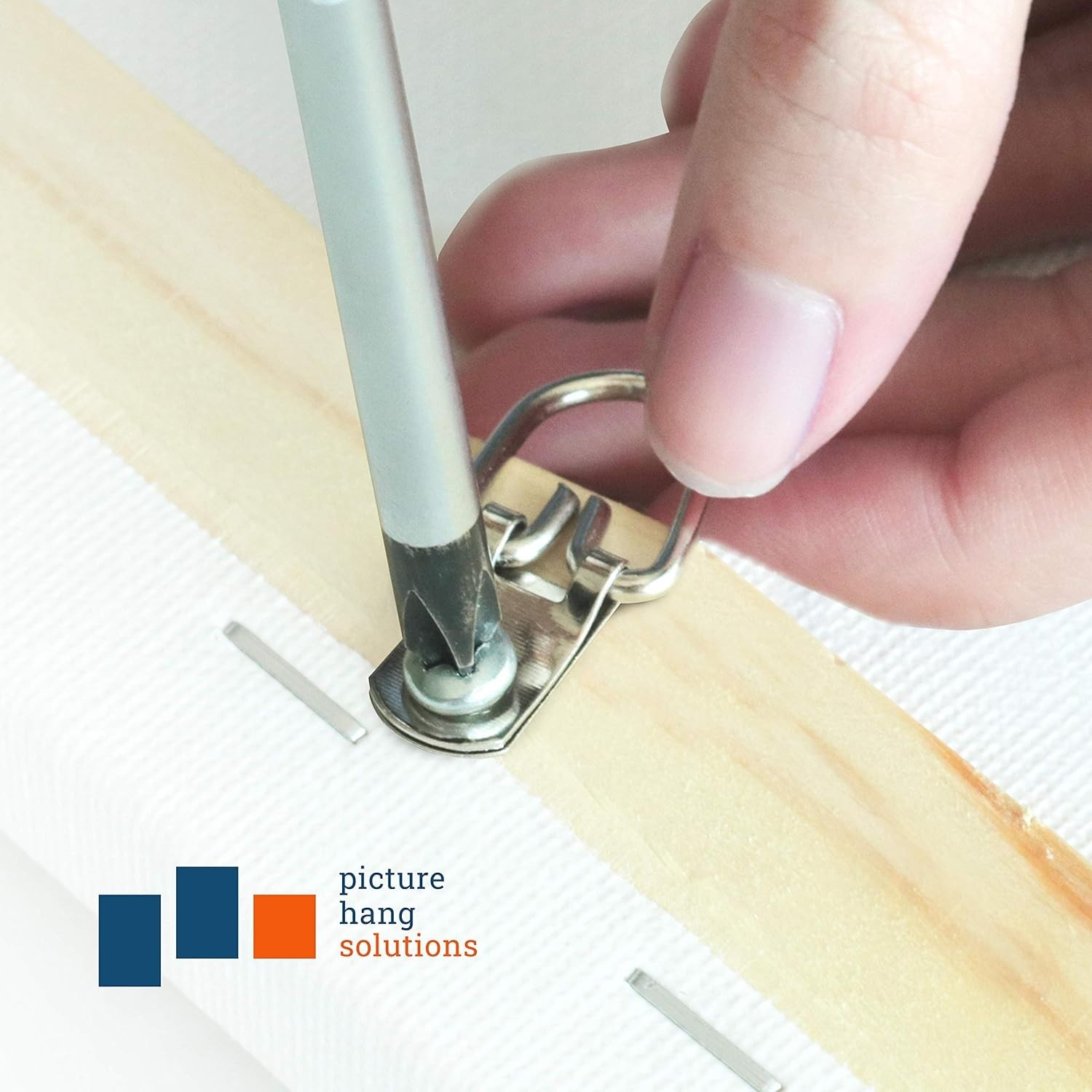 Pro Quality D Ring Picture Hangers with Screws – 100 Pack for Secure Display