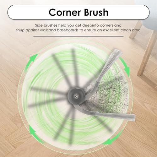 Roborock Robot Vacuum Replacement Parts Kit 23 Pieces Brushes Filters Bags Pads