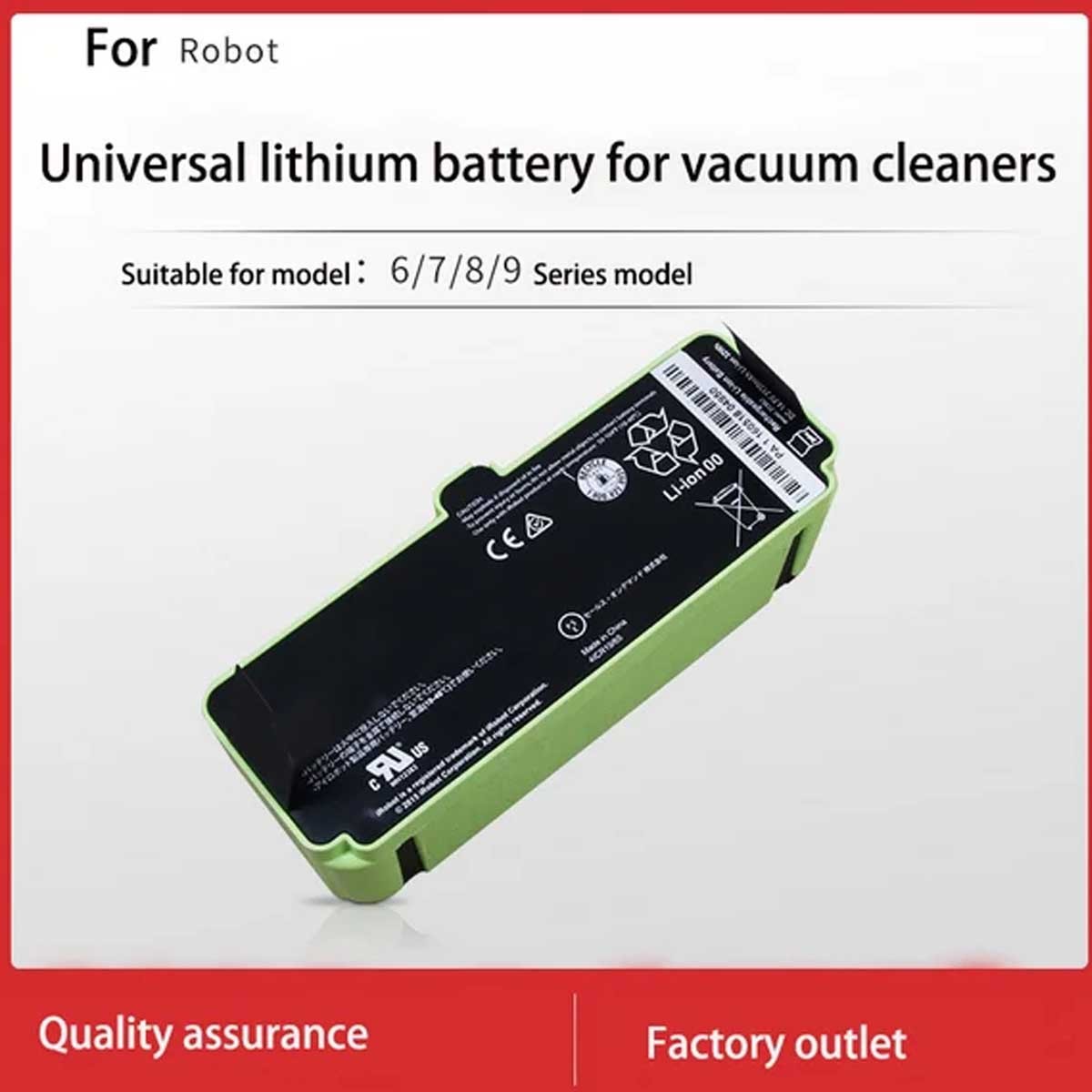 26Wh Upgraded Battery For iRobot Roomba 692 694 860 890 960 965 980 981 985 US