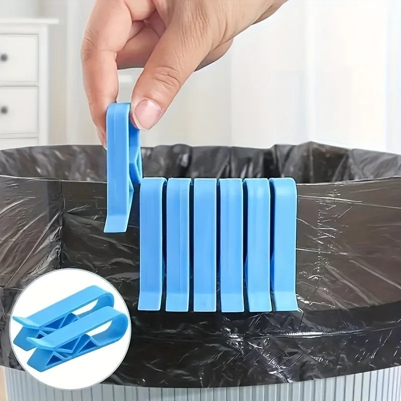 10PCS Trash Bag Clips Non Slip Garbage Bag Holder Kitchen Organizer Clips Set
