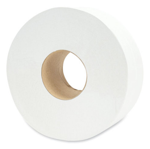 Morcon Tissue Jumbo Bath Tissue, Septic Safe, 2-Ply, White, 12 Rolls/Carton