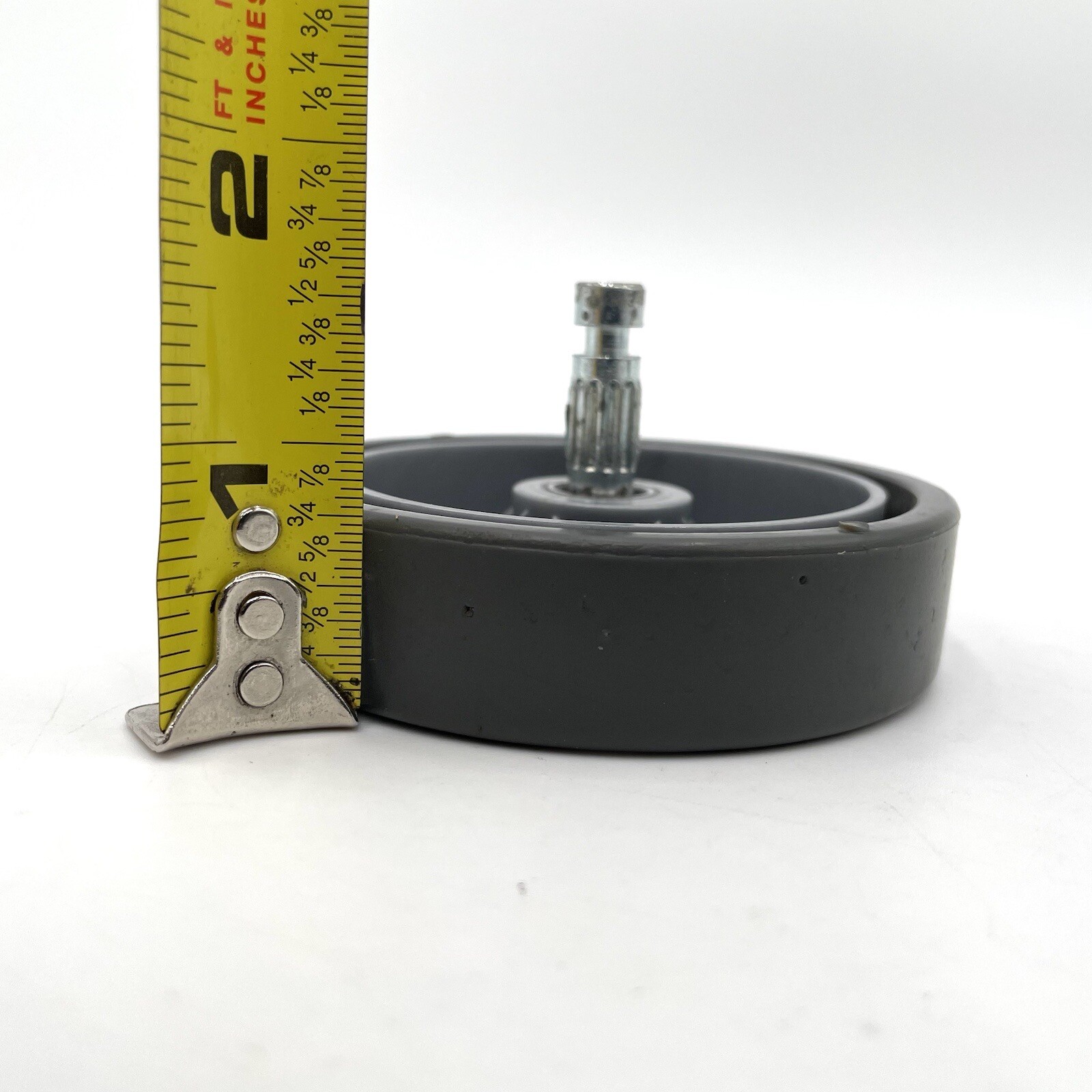 SHARK NV42 NV70 NV71 UV420 NV60 NV141 LEFT OR RIGHT WHEEL W/ PIN OEM PART GRAY