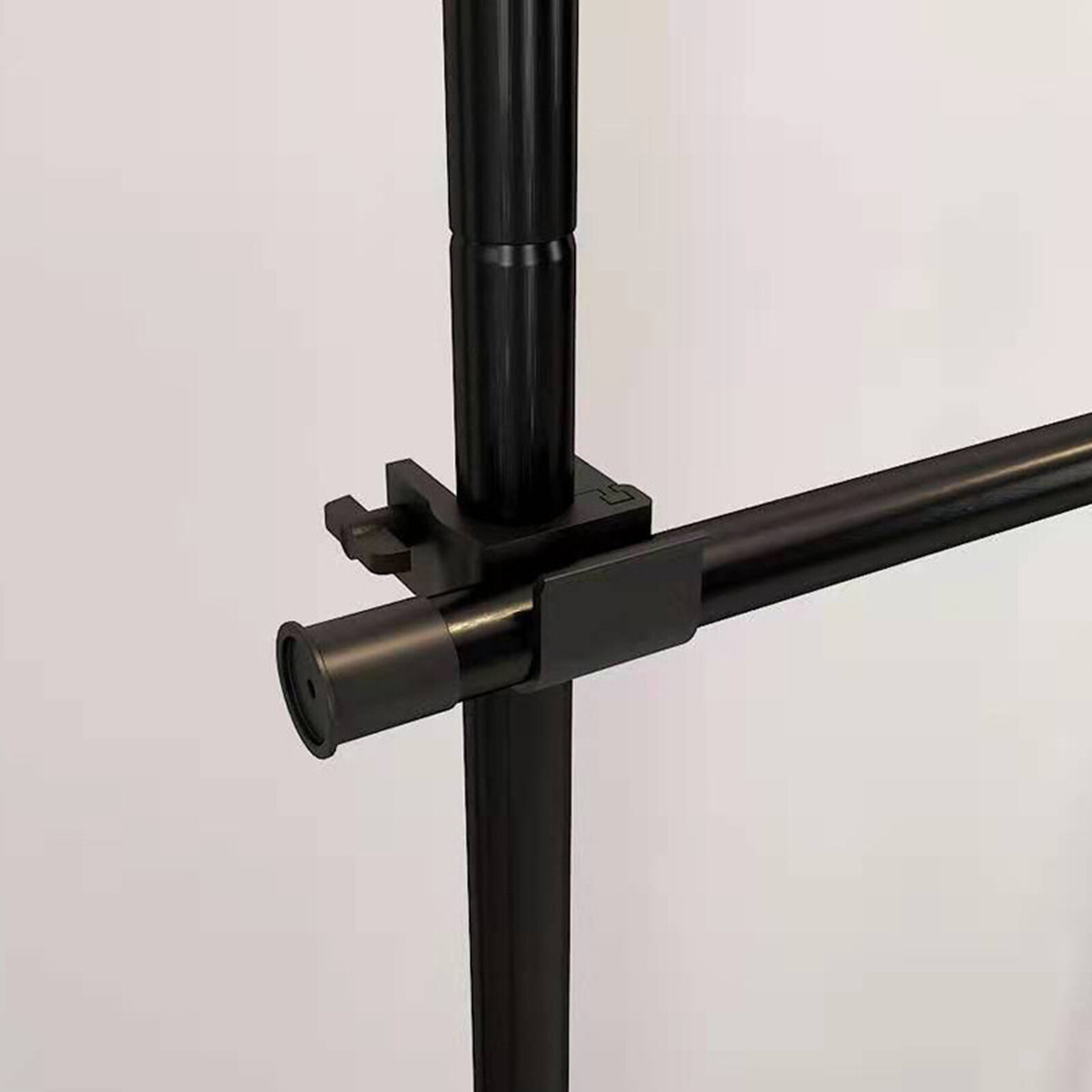 2 Tiers Rod Closet Organizer Garment Rack Clothes Hanger Storage Rack 2 Rails