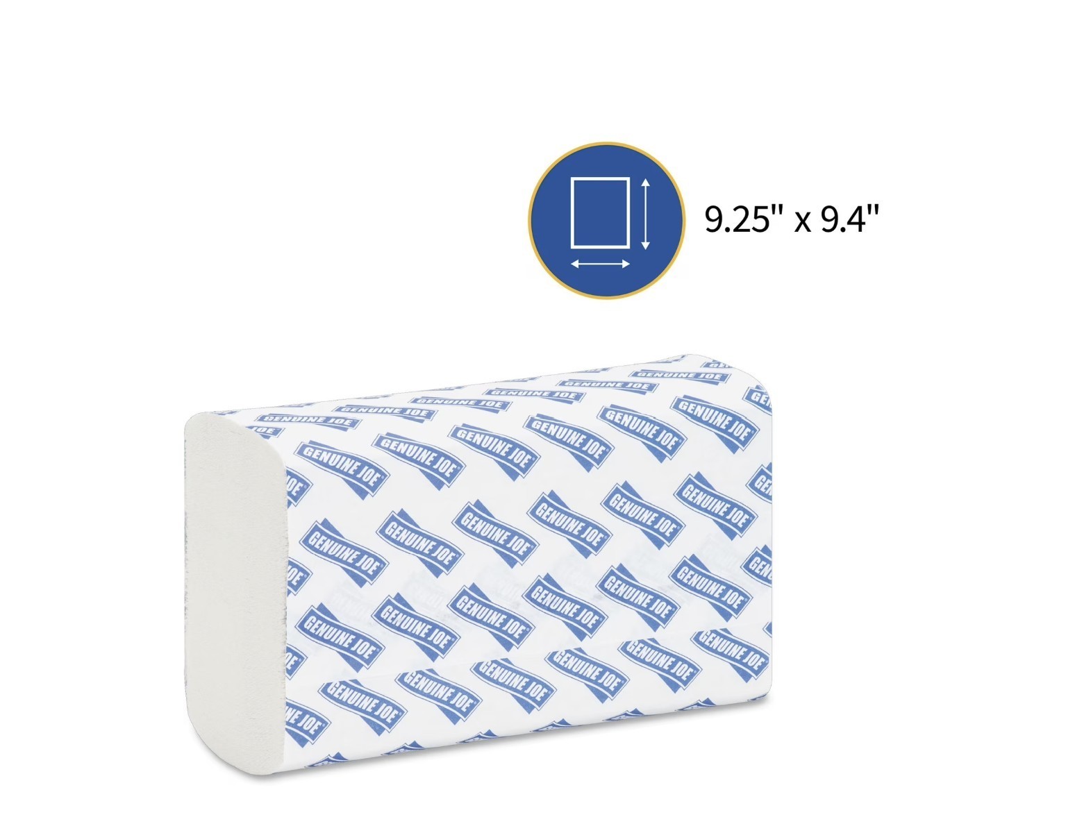 Genuine Joe GJO21100 Multifold Paper Towels 16 Pack 250 Sheets