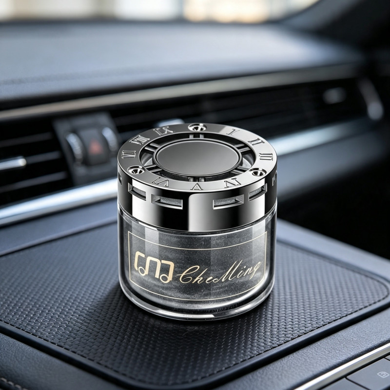 Car Solid Air Freshener Long Lasting Scent Auto Dashboard Fragrance Deodorizer