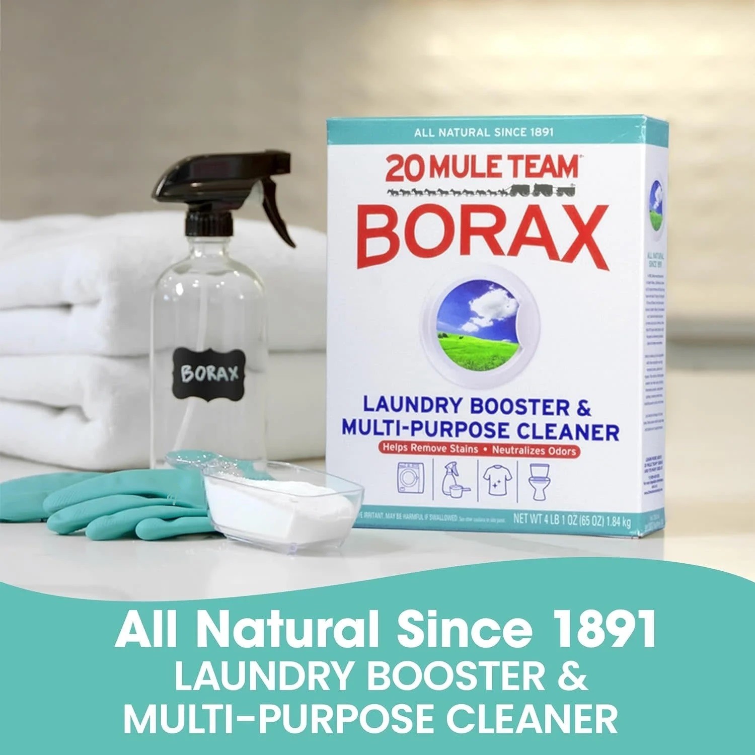 20 Mule Team Detergent Booster – 65oz