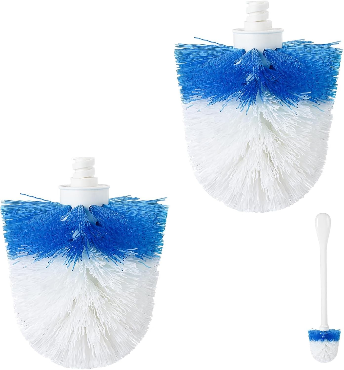 2 Pack Toilet Brush Replacement Head Compatible with OXO Good Grips Toilet
