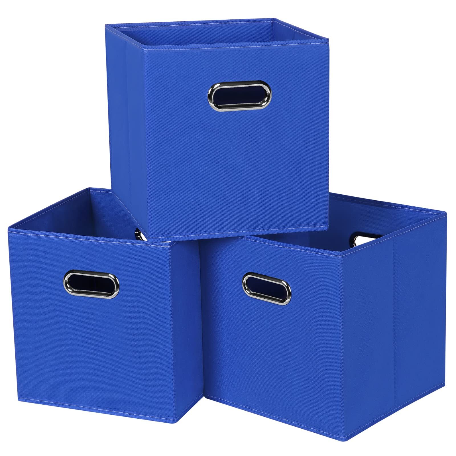 Fabric Cubby Storage Bins13x13x13 Inches cube Organizer Bins Foldable Storage
