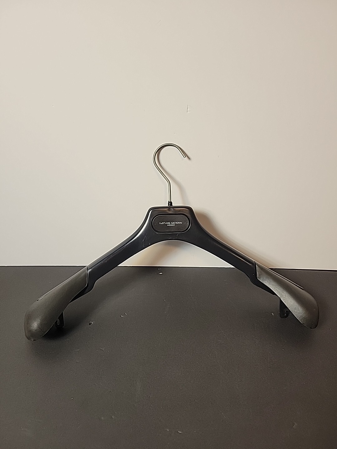 C’N’C Costume National Plastic clothes hanger black made in italy