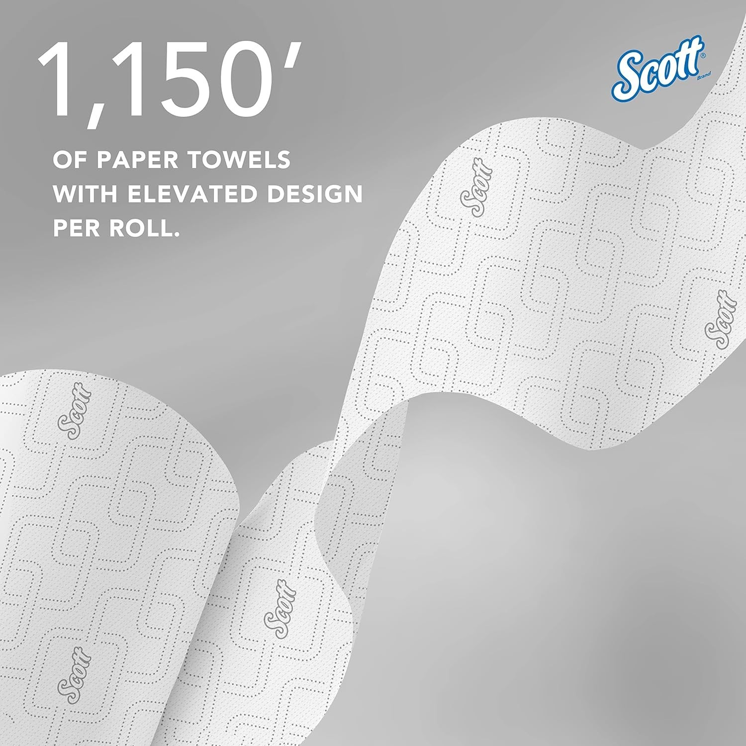 High-Capacity Hard Roll Paper Towels, Bulk 25702, Hardwound, Elevated Design,…