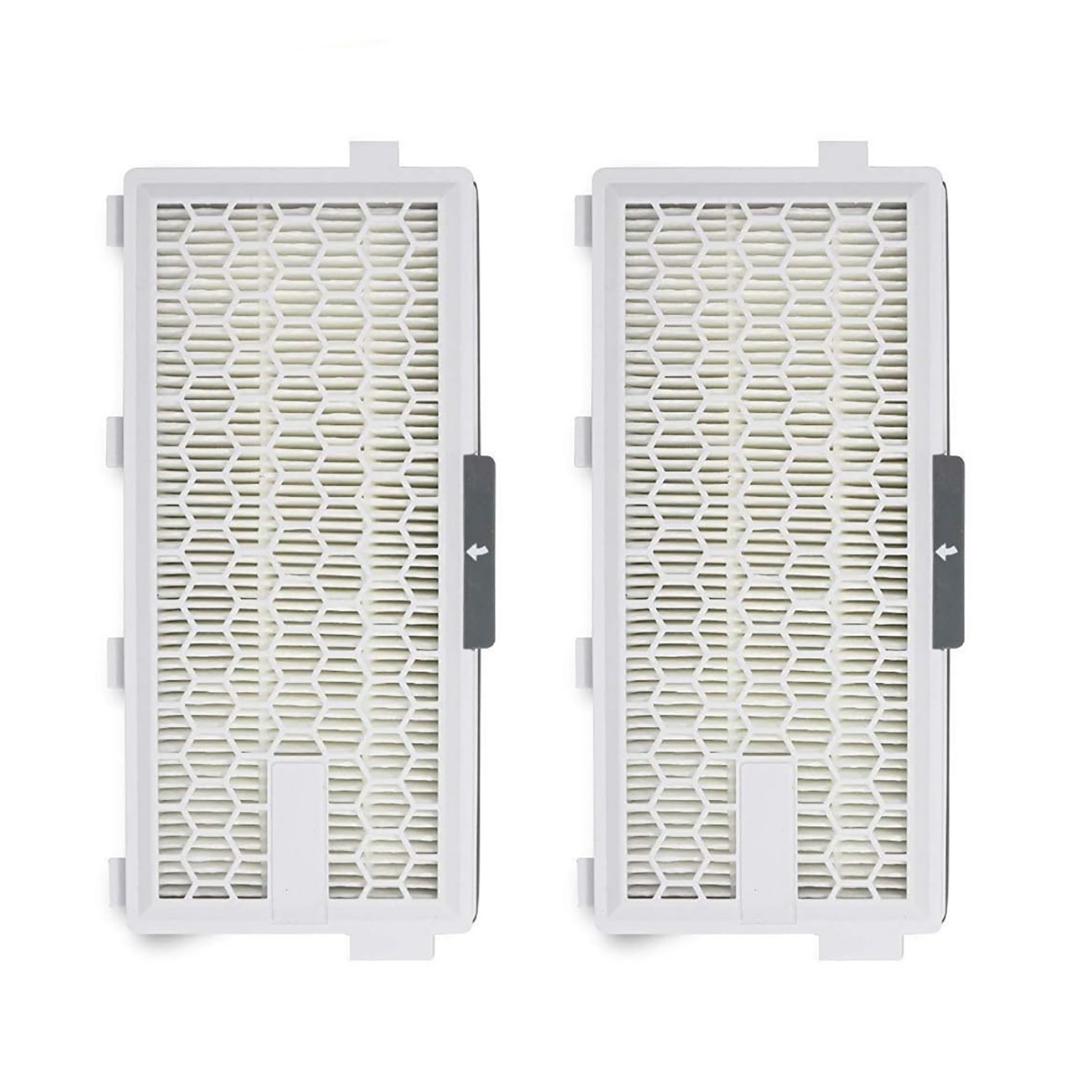 2* HEPA Replacement Filters For Miele AirClean Complete C3, Compact C2;