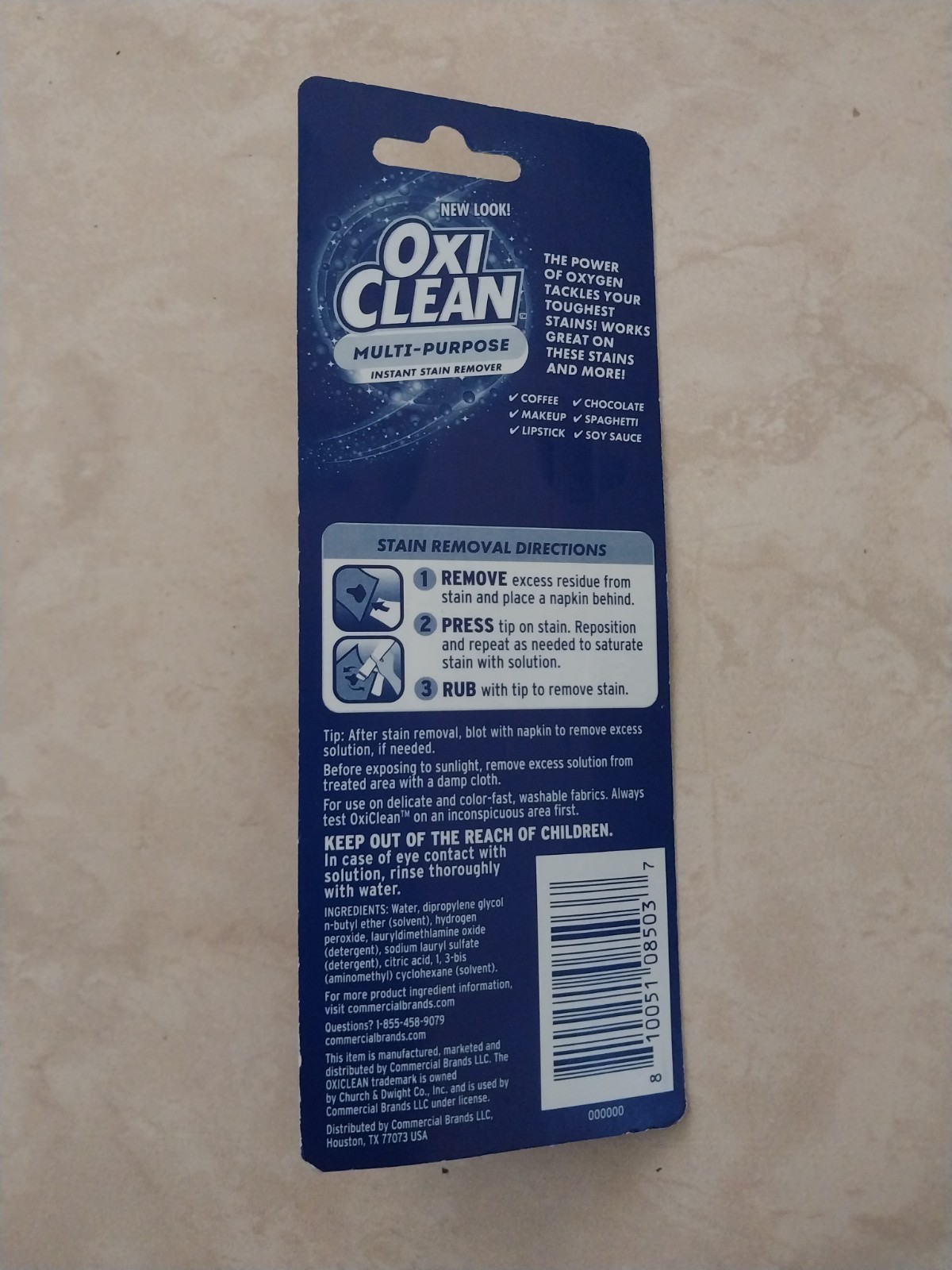OxiClean On the Go Mini Multi-Purpose Stain Remover Pen 7 mL