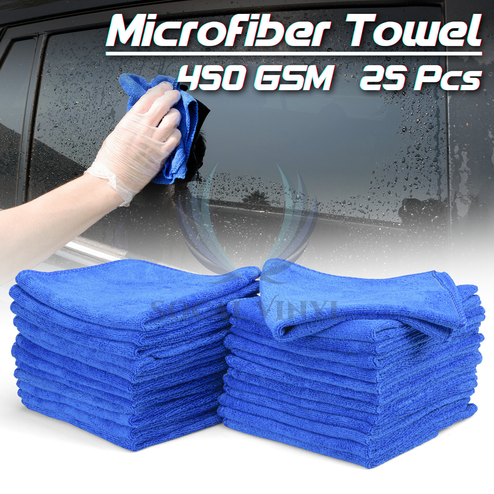 Microfiber Cleaning Cloth Towel Rag Car Polishing No Scratch Auto Detailing