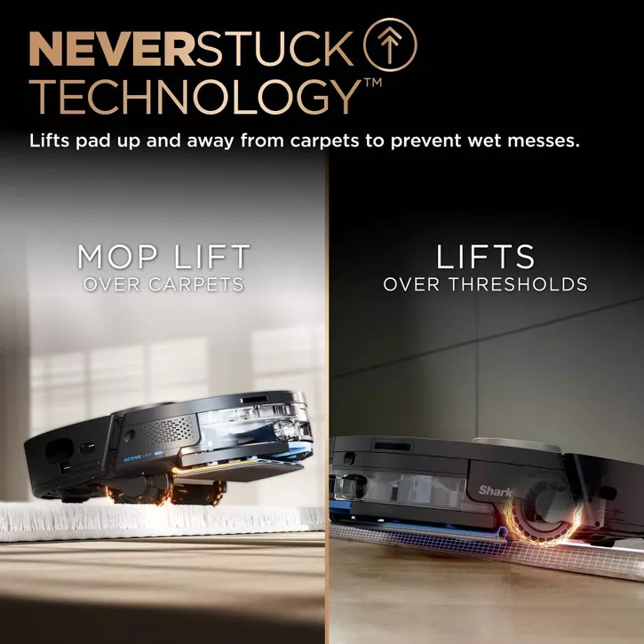 SHARK POWER DETECT 2IN1 ROBOT VACUUM AND MOP WITH NEVERTOUCH – Scratch & Dent