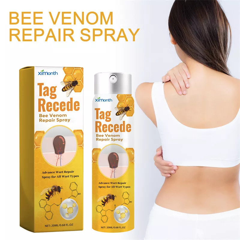 2× Tag Recede Bee Venom Treatment Spray Tag Recede for All Skin Bee Venom Spray