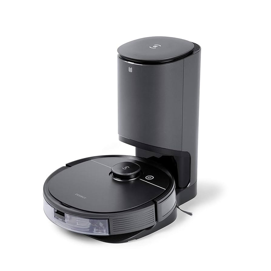 ECOVACS Deebot T8 AIVI+ Robot Smart Vacuum Cleaner and Mop with Self Empty Base