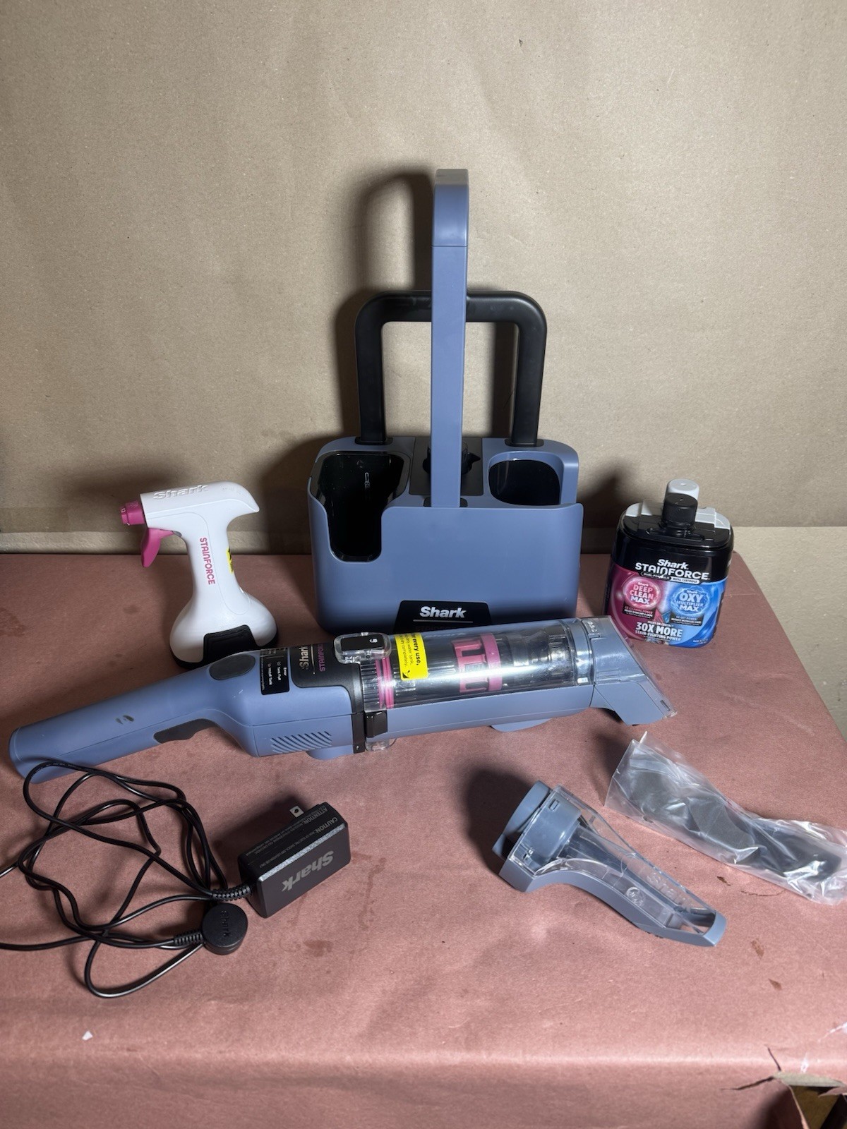 Shark StainForce Cordless Portable Spot Stain & Odor Remover
