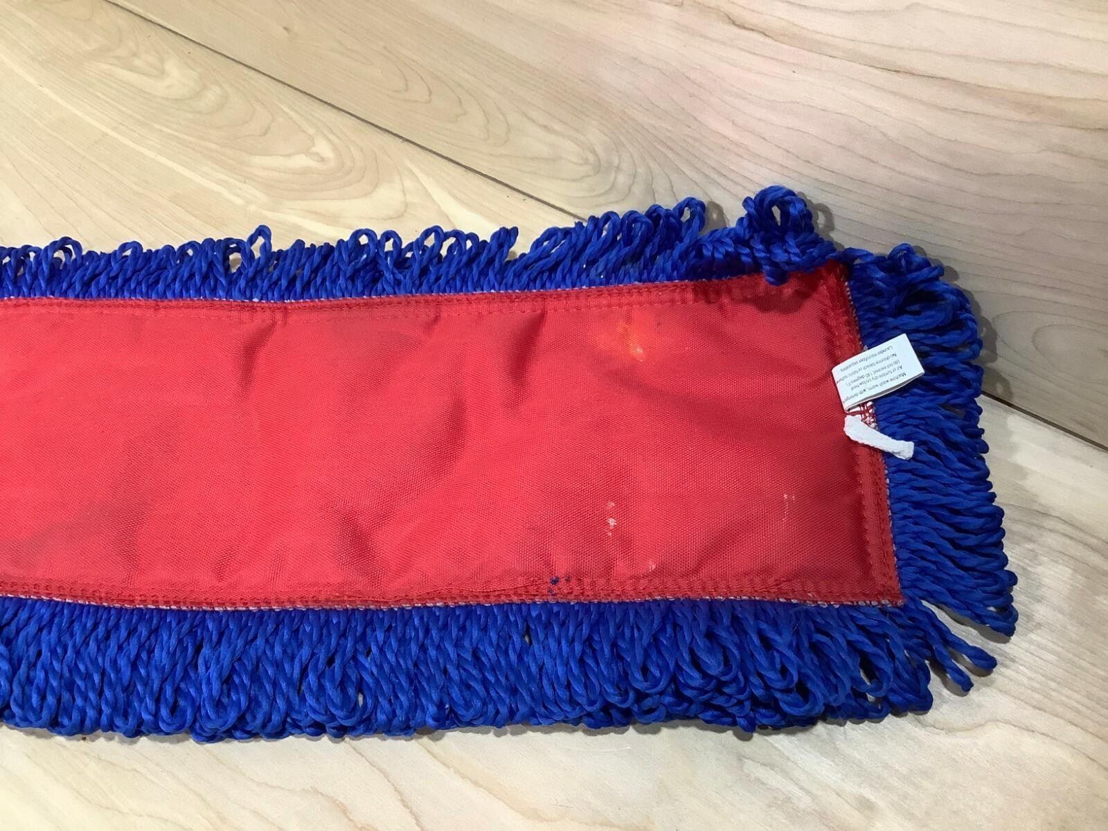 36″ Red Microfiber Dry Pocket Dust Mop with Canvas Back by MyXOHome Brand New