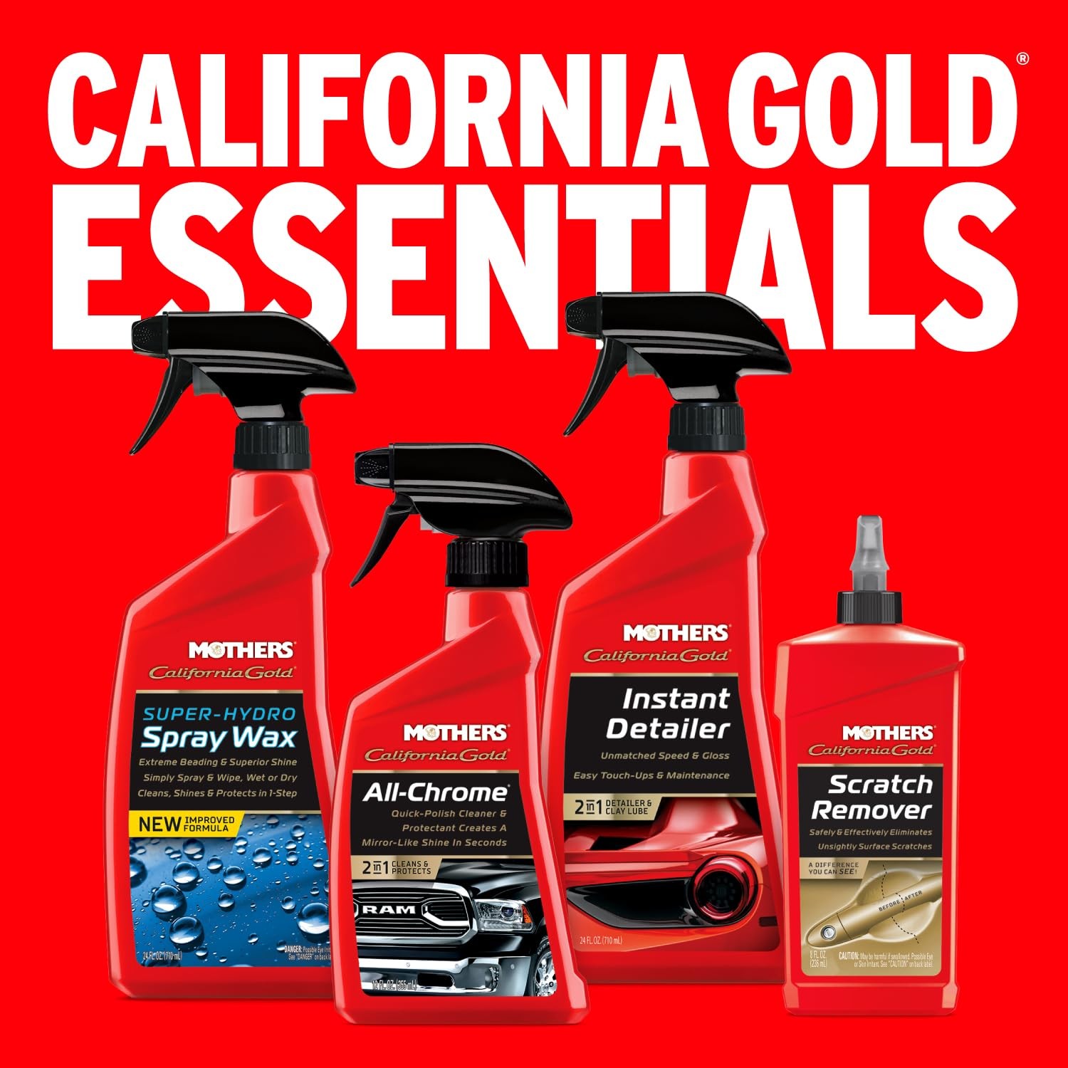Mothers California Gold AllChrome, 12 oz. 05222