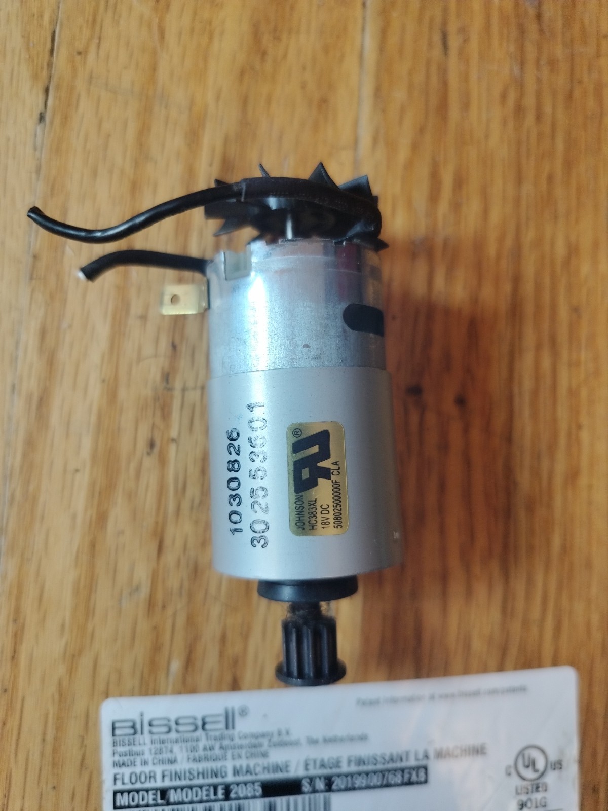 Bissell Turboclean Powerbrush Pet 2089 2085 Brushroll Motor Assembly OEM