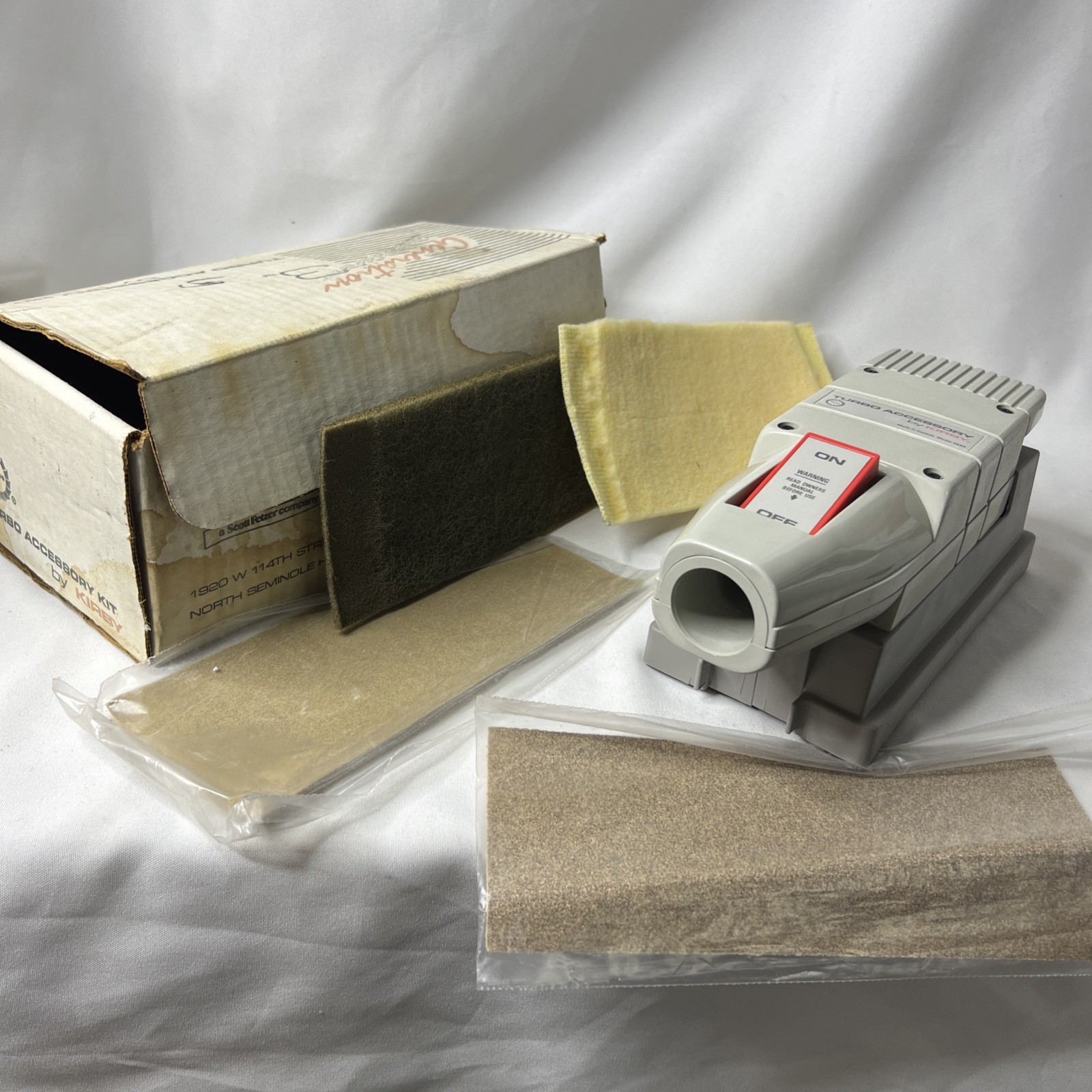 Kirby Gen 3 Turbo Accessory System Sander Polisher Massager Attachment
