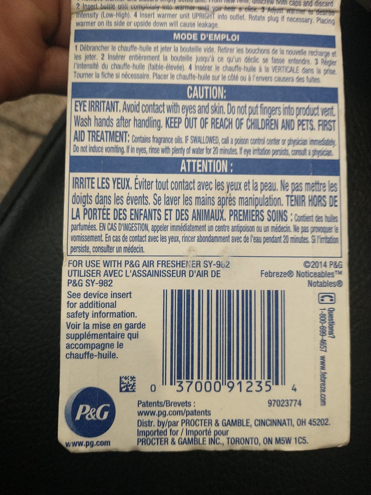 Febreze NOTICEables Strawberry – Fig Discontinued Scent Refill Limited Edition